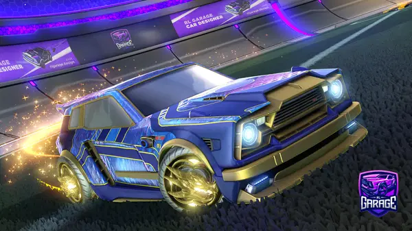 A Rocket League car design from Dr_app