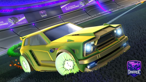A Rocket League car design from Nickxy_17