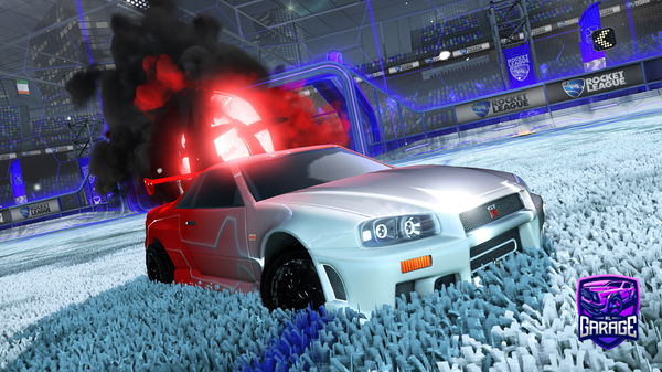 A Rocket League car design from Swat821