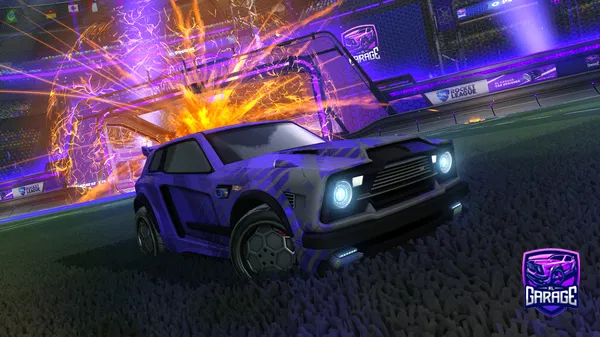 A Rocket League car design from _Foo