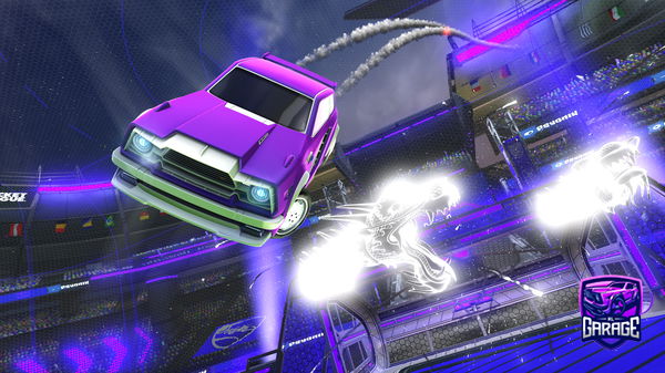 A Rocket League car design from tomsterbru