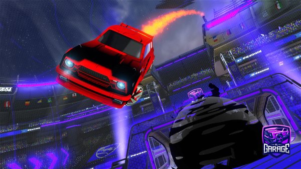 A Rocket League car design from POOF123