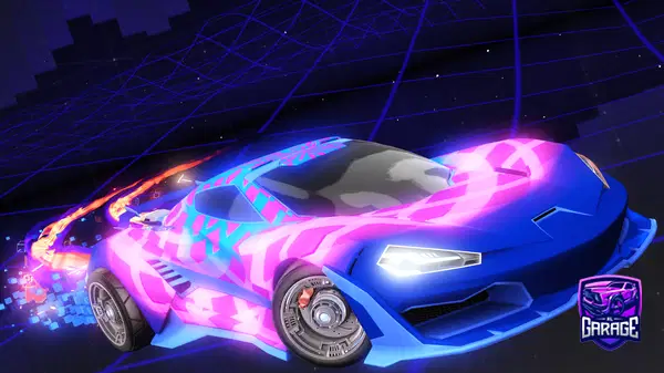 A Rocket League car design from sumsang