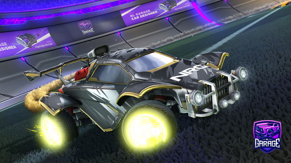 A Rocket League car design from zaddation