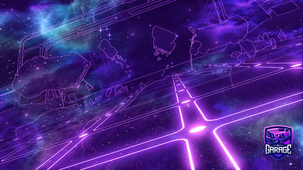 A Rocket League car design from GameJockey14