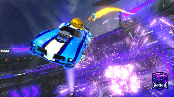 A Rocket League car design from zombaYt