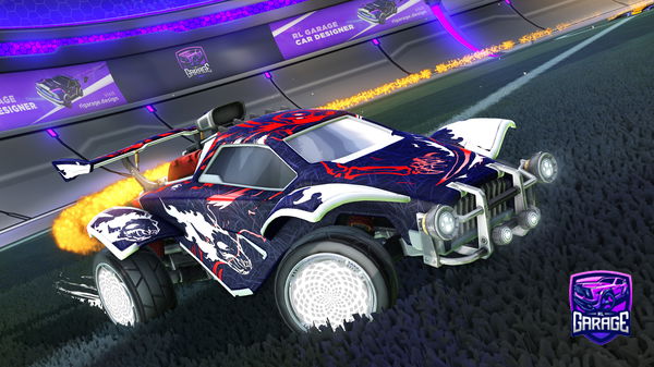 A Rocket League car design from JointBeetle897