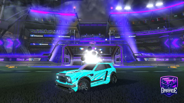 A Rocket League car design from xxlexx