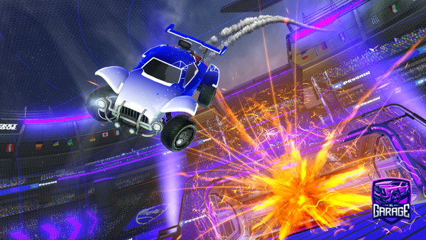 A Rocket League car design from CarsonB12