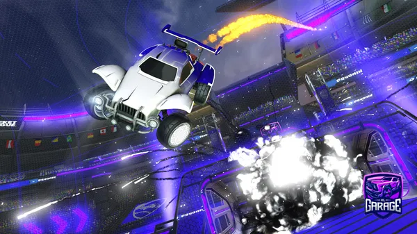 A Rocket League car design from vxvy