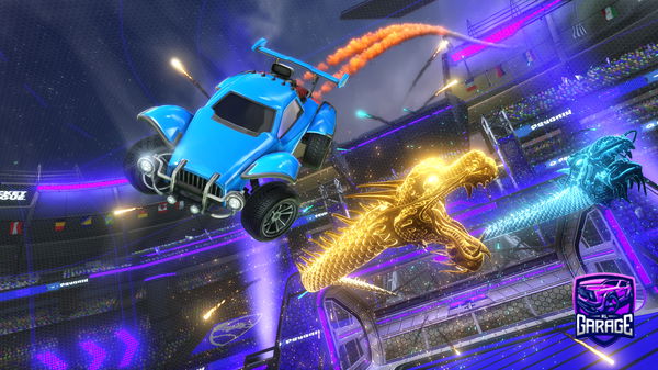 A Rocket League car design from Adriana_Romualdi