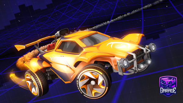 A Rocket League car design from Doolars