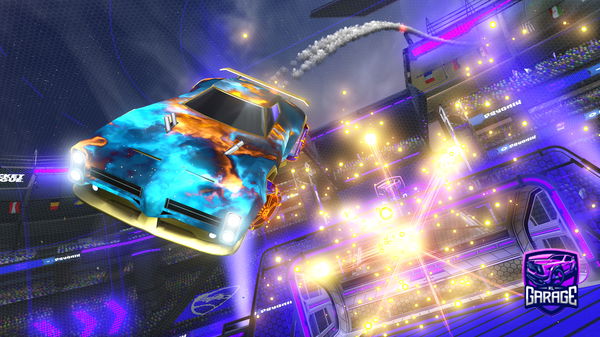 A Rocket League car design from lino-1506bobo