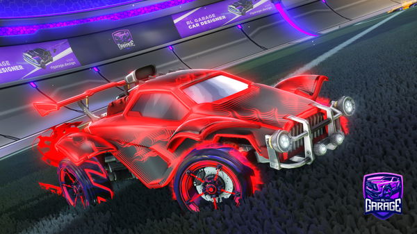 A Rocket League car design from tyty001