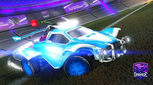 A Rocket League car design from Ahmedfreezer
