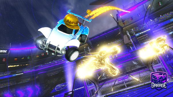 A Rocket League car design from forcedman