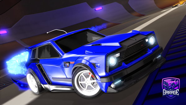 A Rocket League car design from Qohu