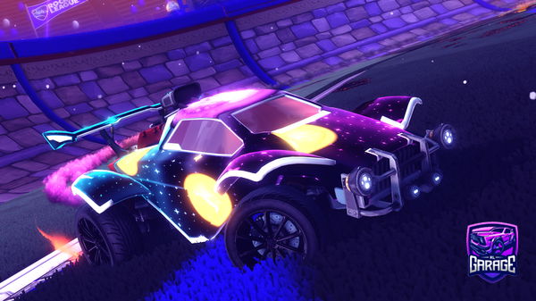 A Rocket League car design from Opjack