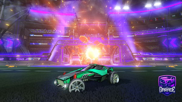 A Rocket League car design from SexiSeahorse