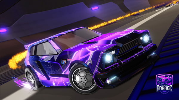 A Rocket League car design from vRefer