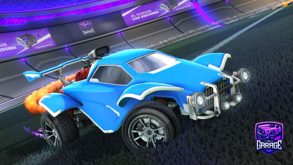 A Rocket League car design from ttv_cr3st
