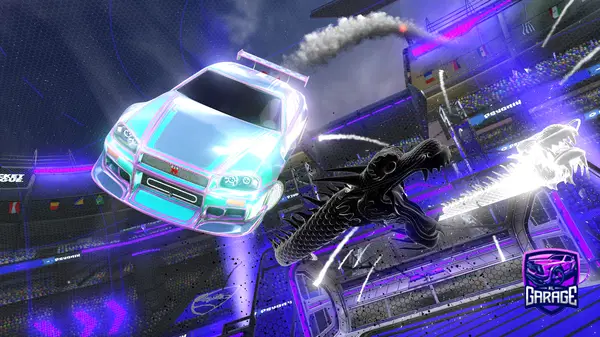 A Rocket League car design from Tobi7658