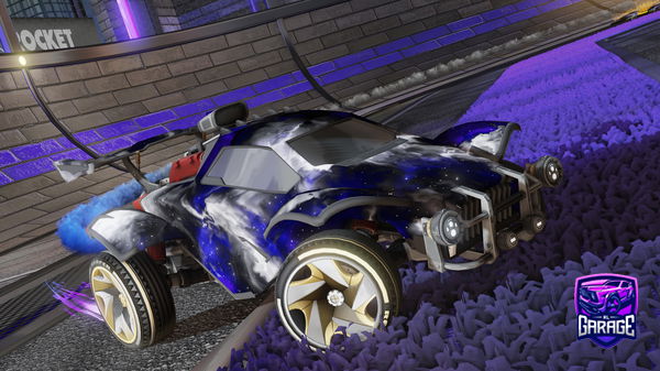 A Rocket League car design from Znt-HD