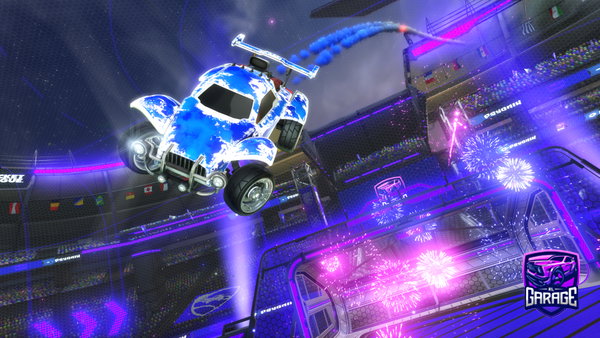 A Rocket League car design from vxry_