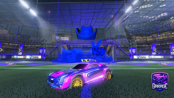 A Rocket League car design from Clutch_ninjagame