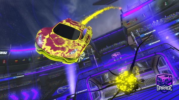 A Rocket League car design from utterabledragon