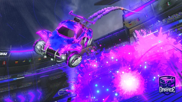 A Rocket League car design from Toxicwaste5178