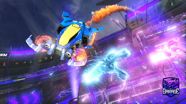 A Rocket League car design from J3333