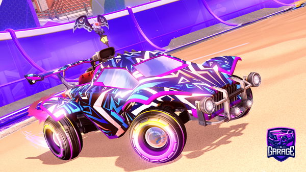 A Rocket League car design from deadlygalaxy683