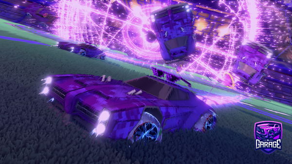 A Rocket League car design from RaptorRLCS
