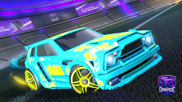 A Rocket League car design from OpgSnipez7