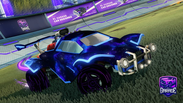 A Rocket League car design from Mystifae