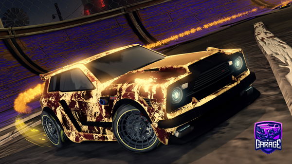 A Rocket League car design from Bartusorus_rex