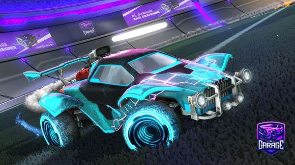 A Rocket League car design from D1ddy2010
