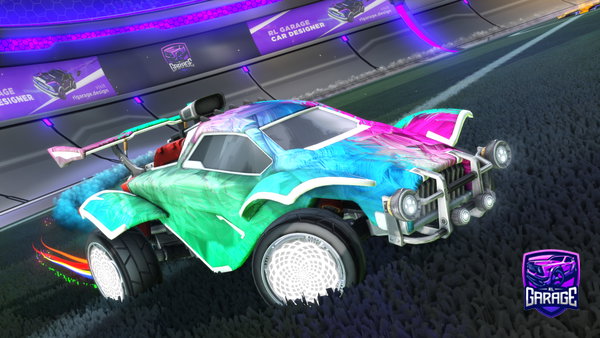 A Rocket League car design from FeetRfun