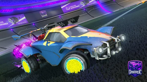 A Rocket League car design from Shooteo2313