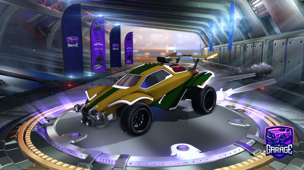 A Rocket League car design from Mossburg42