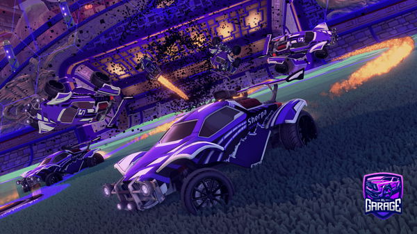 A Rocket League car design from Gyftakios