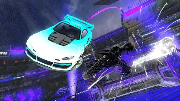 A Rocket League car design from VZUE0