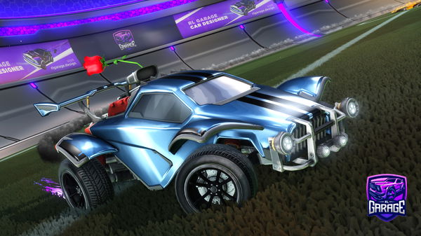 A Rocket League car design from racer_lama