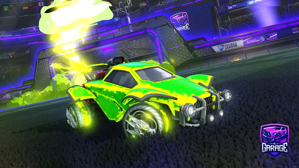 A Rocket League car design from MKHon60fpshaha