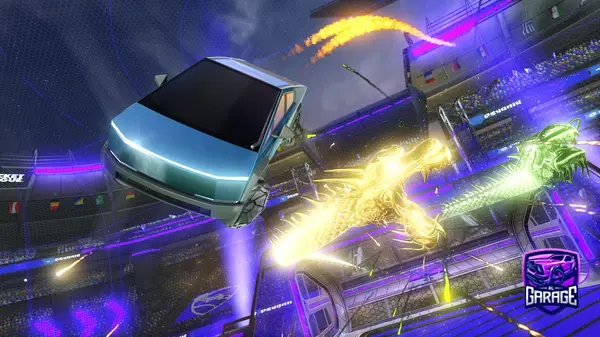 A Rocket League car design from teun313313