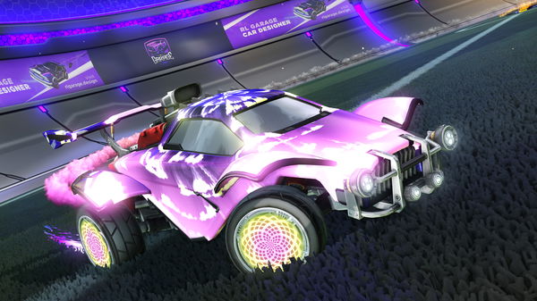 A Rocket League car design from jovi-_-