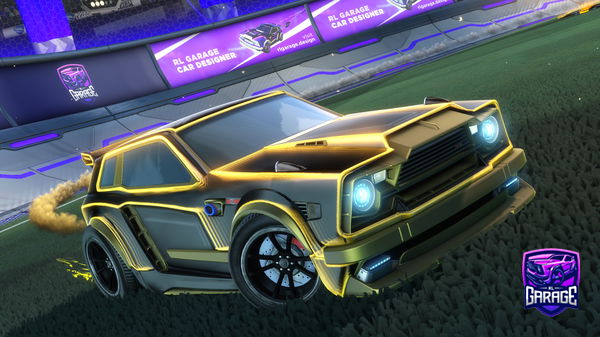 A Rocket League car design from Iceeee21