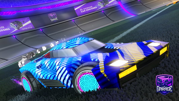 A Rocket League car design from JoeBod