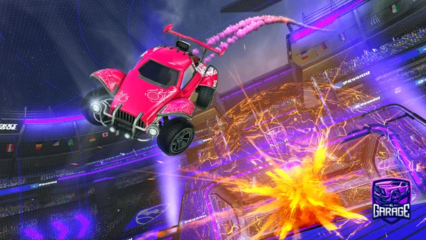 A Rocket League car design from Sleicher